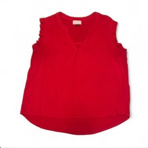 Universal Thread Goods Co. Red Sleeveless Blouse- Size XL